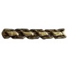 Fregio 08 argento 75x10 mm