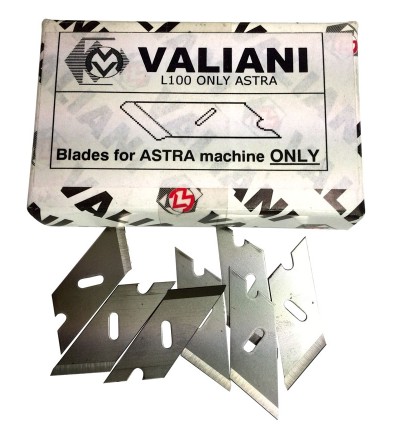 Lame ricambio taglierina "Valiani Astra" - 100 pz.