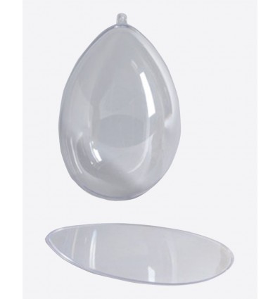 Uova plastica con divisorio trasparente "MyArte" diam. 12 cm