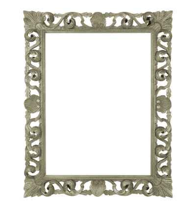 CORNICE 70X100 686 TRAF. ARGENTO F.SERIE