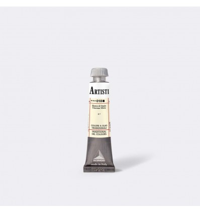 Colore ad olio "Artisti" Bianco titanio 20 ml Maimeri