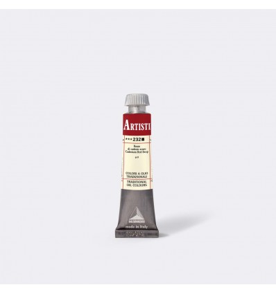 Colore ad olio "Artisti" Rosso cadmio scuro 20 ml Maimeri