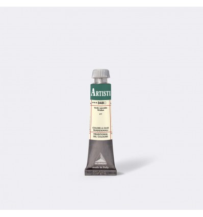 Colore ad olio "Artisti" Verde smeraldo 20 ml Maimeri