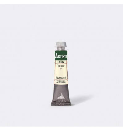 Colore ad olio "Artisti" Verde vescica 20 ml Maimeri