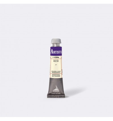 Colore ad olio "Artisti" Lacca viola 20 ml Maimeri