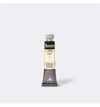 Colore ad olio "Artisti" Nero vite 20 ml Maimeri