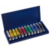 TEMPERA FINE. 12 TUBETTI DA 20 ML. SCATOLA IN PLASTICA.