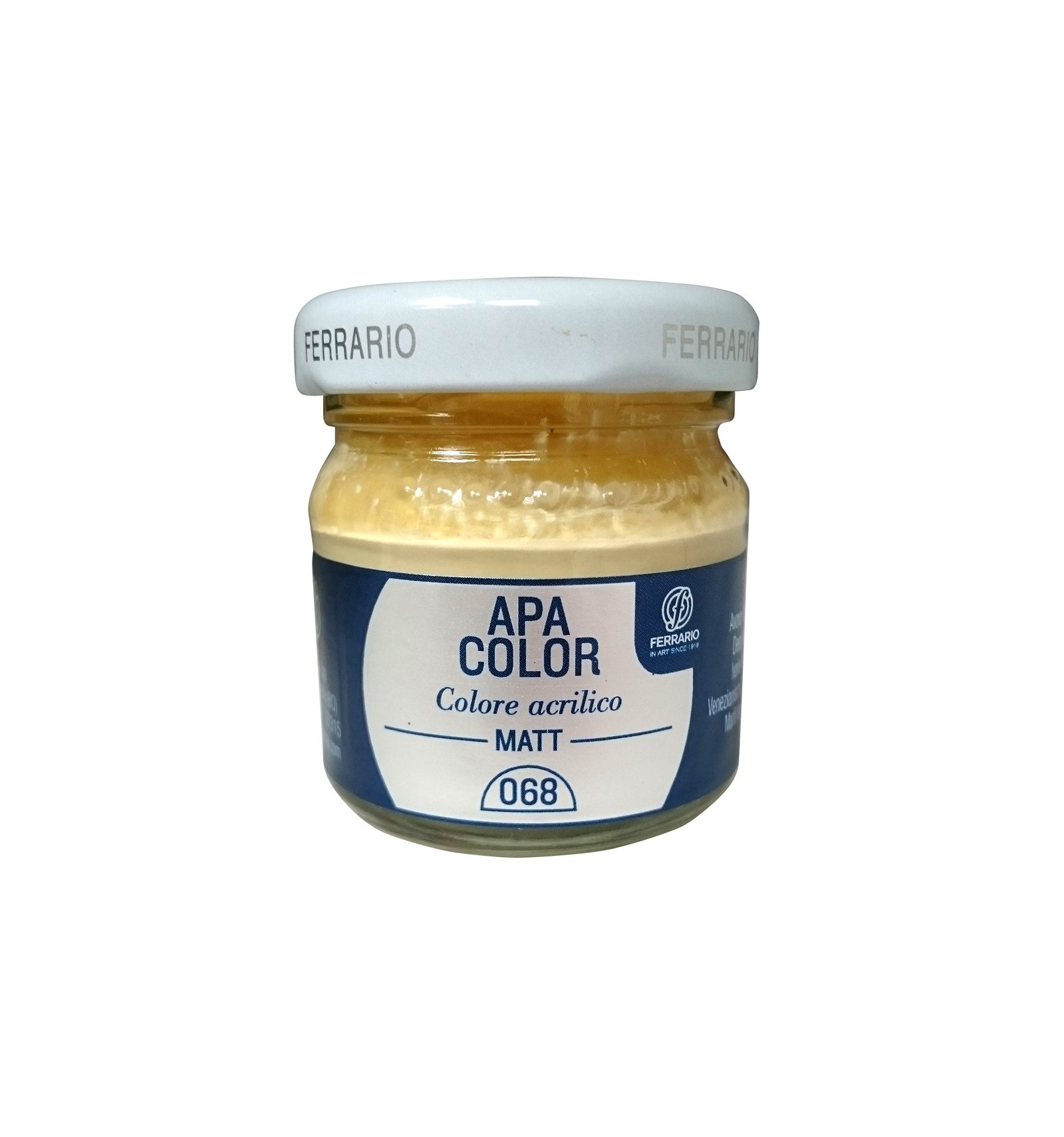 Pébéo 256018 Acrilico Opaco Pub: Ocra Giallo 140 Ml, Colore Fluido Extra Opaco Per Esterni E Interni