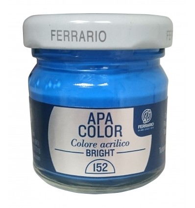 Apa Color "Ferrario" - Blue fosforescente 40 ml