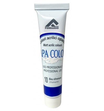 Colore acrilico serie APA COLOR 20 ml opaco Bianco
