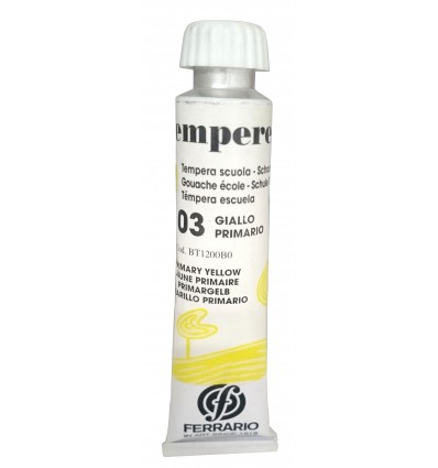 Colore a tempera opaco, da 20 ml Bianco FERRARIO