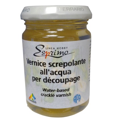 Vernice screpolante all'acqua Ferrario 300 ml 3 pz