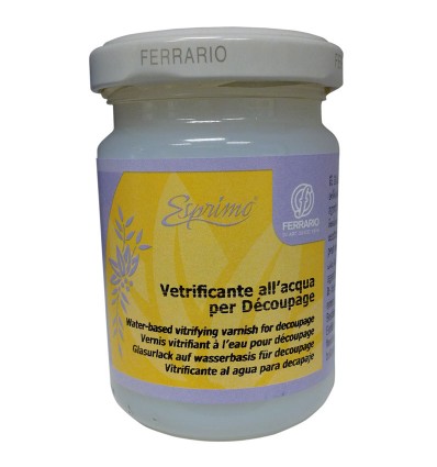 Vernice vetrificante all'acqua Ferrario 150 ml