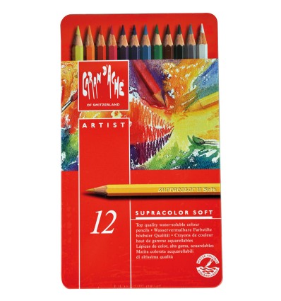 Caran d'Ache "Supracolor Soft" 12 matite