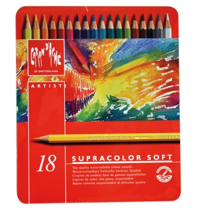 Caran d'Ache "Supracolor Soft" 18 matite