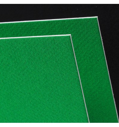 Cartone per passepartout Verde biliardo cm 80x120, Canson.