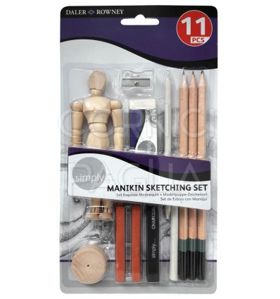 SIMPLY MANIKIN SKETCHING SET