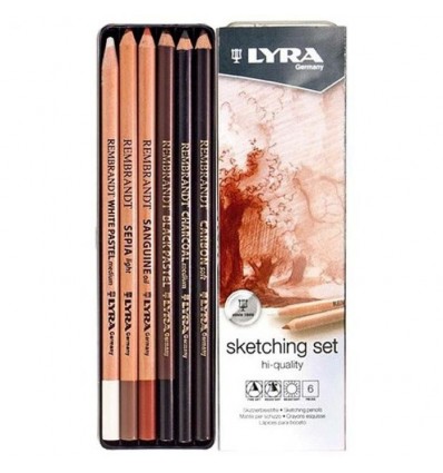 SCAT METALLO LYRA SKETCHING SET 6PZ