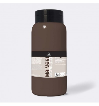 AM COLORE ACRILICO SATINATO 1000 ML TERRA D'OMBRA BRUCIATA MAIMERI