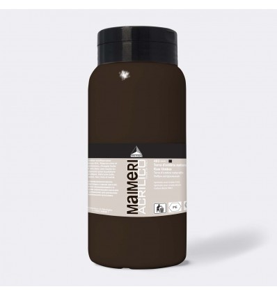 AM COLORE ACRILICO SATINATO 1000 ML TERRA D'OMBRA NATURALE MAIMERI