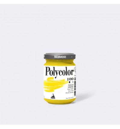 Colore acrilico opaco da 140 ml Giallo limone "Maimeri"