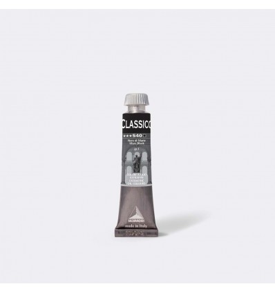 Colore ad olio extrafine, 20 ml Nero di Marte "MAIMERI"