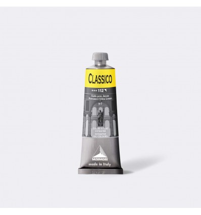 Colore ad olio extrafine, 60 ml Giallo perm. limone MAIMERI