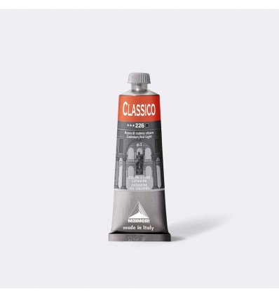 Colore ad olio extrafine, 60 ml Rosso cadmio chiaro MAIMERI