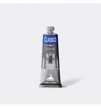 Colore ad olio extrafine, 60 ml Blu oltremare chiaro MAIMERI