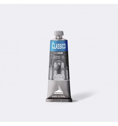 Colore ad olio extrafine, 60 ml Blu primario-Cyan "MAIMERI"