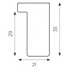 CASSETTINA 2134 ARGENTO (vedi 41343)